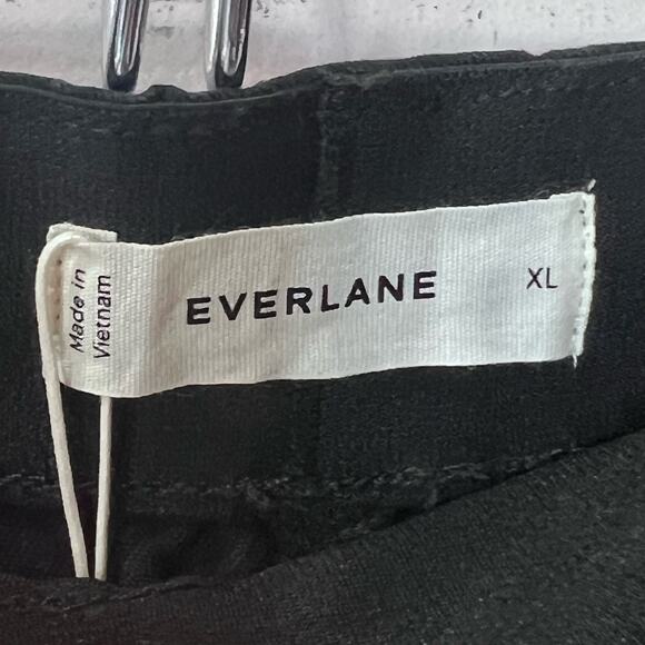 Everlane The Easy Pant Black Pull On Straight Leg Heavyweight Twill Men's XL NWT - Picture 3 of 13